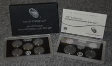*Empty Box* For 2017-S 10-Coin Enhanced Uncirculated Set Lenses & COA