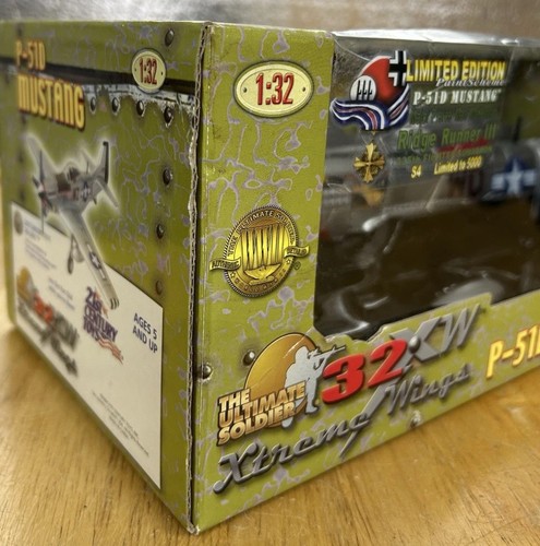 ULTIMATE SOLDIER 1:32 Scale P-51D MUSTANG RIDGE RUNNER III “Mac” Limited Edition - Picture 8 of 13