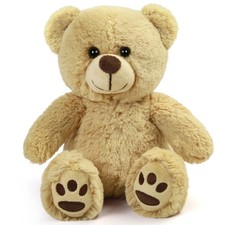 8'' Teddy Bear Stuffed Animals Brown Teddy Bear Plush Toy, Soft Plush Gifts