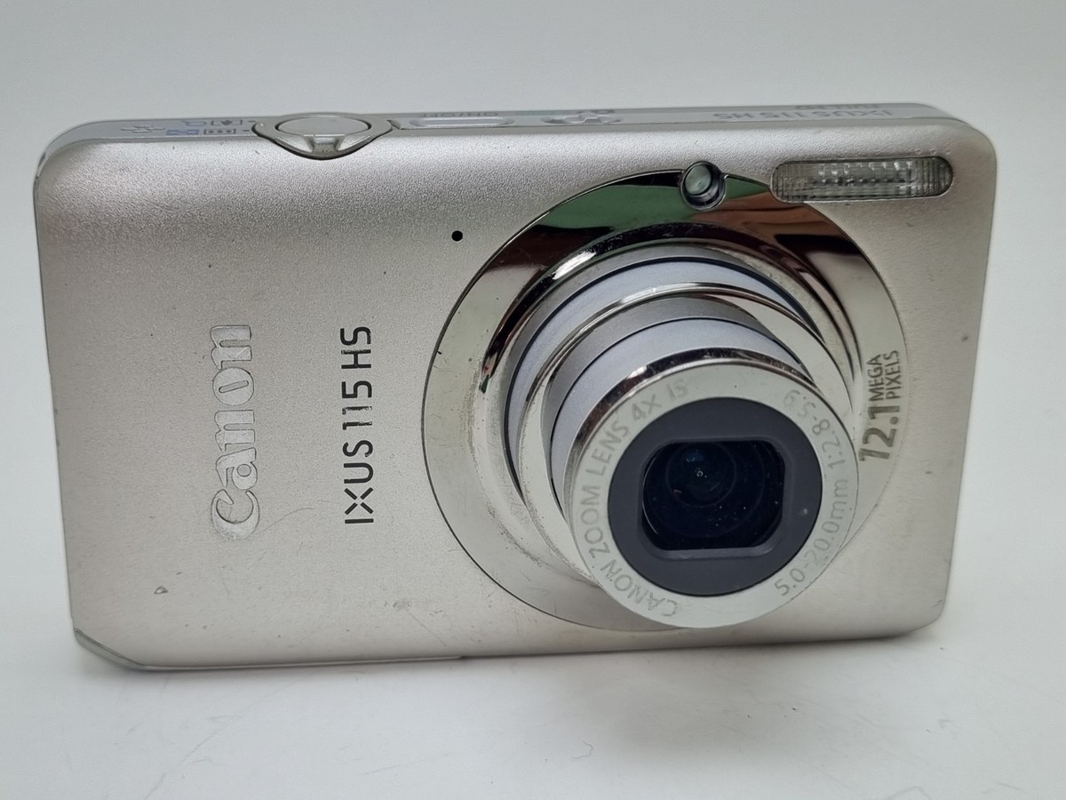 Canon PowerShot ELPH 100 HS 12.1 MP Compact Camera - Gray (PC1588