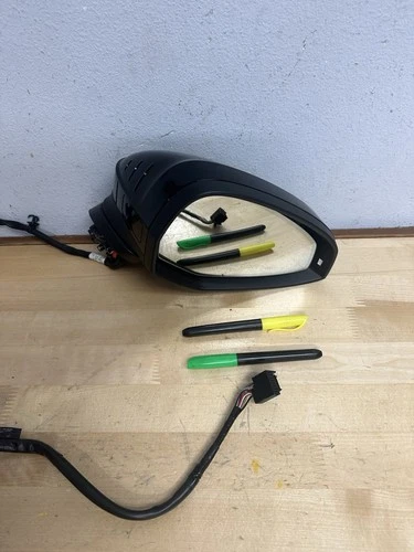 2017-2019 Audi A4 S4 Right Passenger Door Mirror Blind Spot Heated Turn Signal