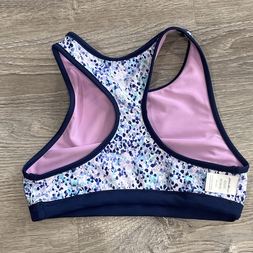NWOT Eddie Bauer 2 Pieces Reversible Swimsuit Girls Size M 10-12 Super Cute - Picture 15 of 16