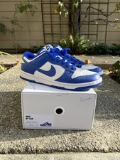 Size 10.5 - Nike Dunk Low Kentucky By You Blue White