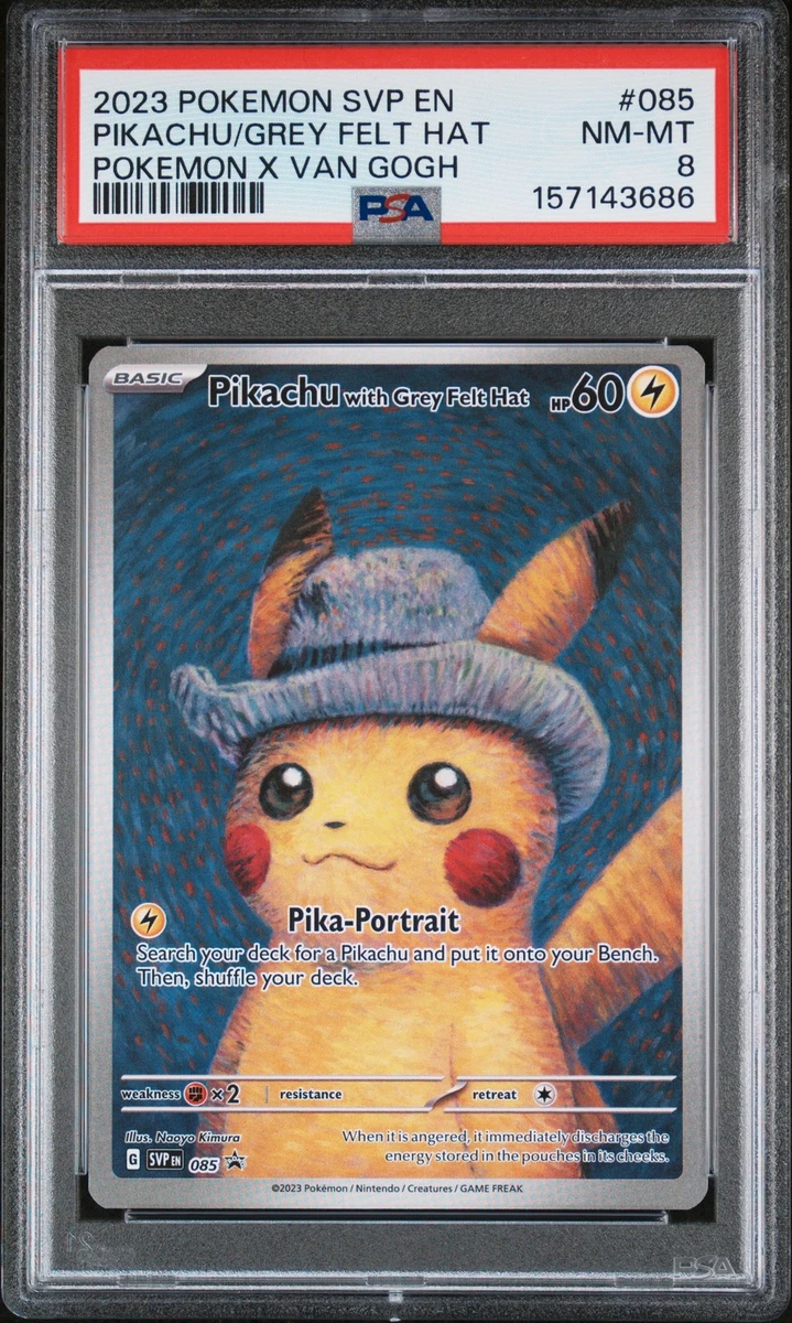 Pikachu with Grey Felt Hat 085 Sv: Scarlet & Violet Promo Cards