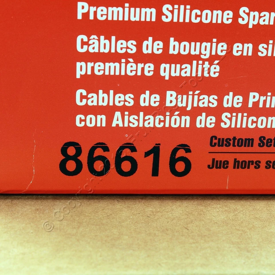 Cable de encendido de bujía Autolite 86616 para 81-89 Aries Omni 400 600 Reliant 2.2 Foto 4 de 4