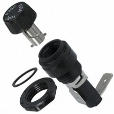 COOPER BUSSMANN BK/HTB-48I-R FUSE HOLDER, 6.3 X 32MM, PANEL MOUNT (100 pieces)