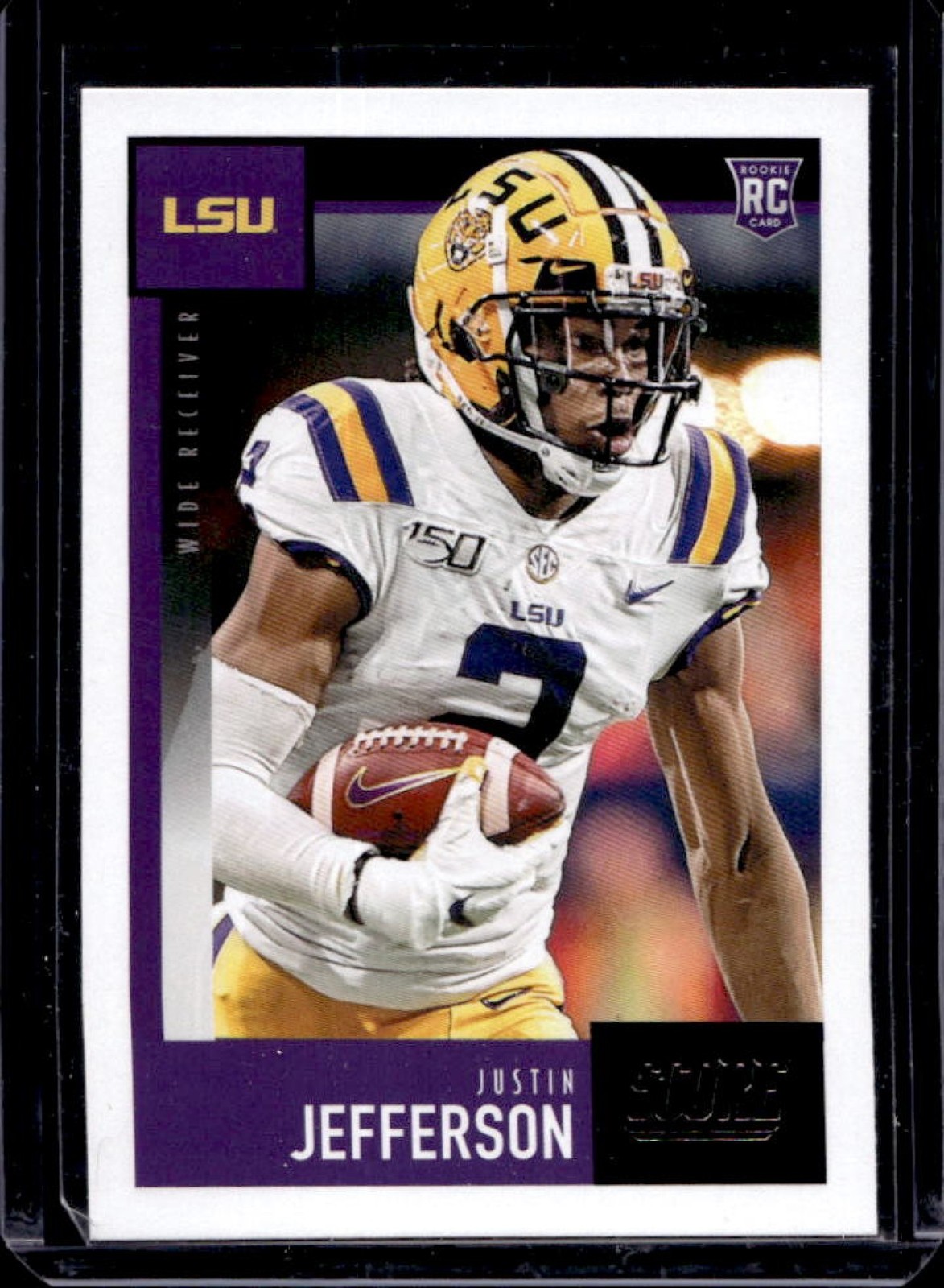 2020 Panini Score Justin Jefferson RC Rookie #430 Tigers
