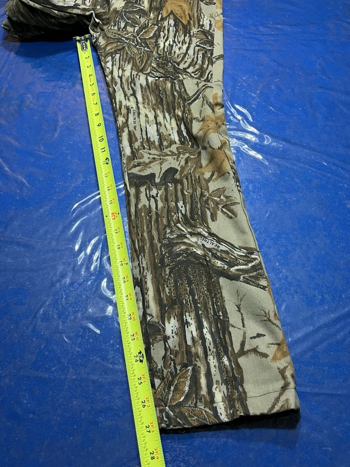 Vintage Realtree Camo Youth Pants 26x27 Hunting Made In USA - Image 4 of 4