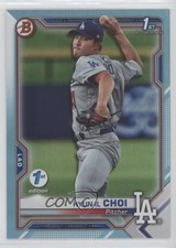 2021 Bowman 1st Edition Sky Blue Foil Hyun-il Choi #BFE-130 1b3