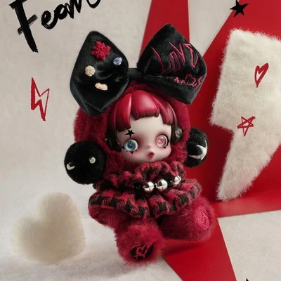 Authentic Skullpanda 6kHZ Plush Pendant Limited Edition Figure Art