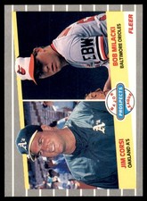 1989 Fleer #649 Jim Corsi / Bob Milacki