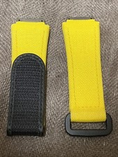 Replacement Medium 10M Band Yellow Hybrid Watch Strap Richard Mille RM010 RM029