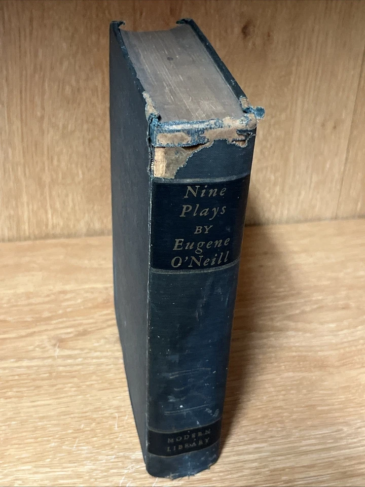 Nine players Eugene O’Neill 1932 Edition HC No Dust Jacket Acceptable Condition - Image 4 of 4