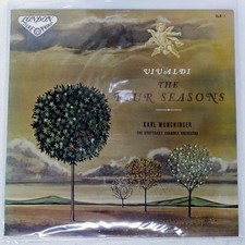 SEVERINO GAZZELLONI FOUR SEASONS = LONDON SLB1 Japan VINYL LP
