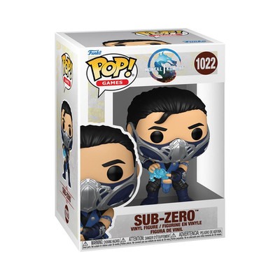 FUNKO POP GAMES MORTAL KOMBAT 1 SUB ZERO 1022 FIGUR SET NEU #1022
