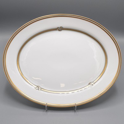 Christofle Ruban Or Oval Serving Platter 15 3/4'' - FREE USA SHIPPING