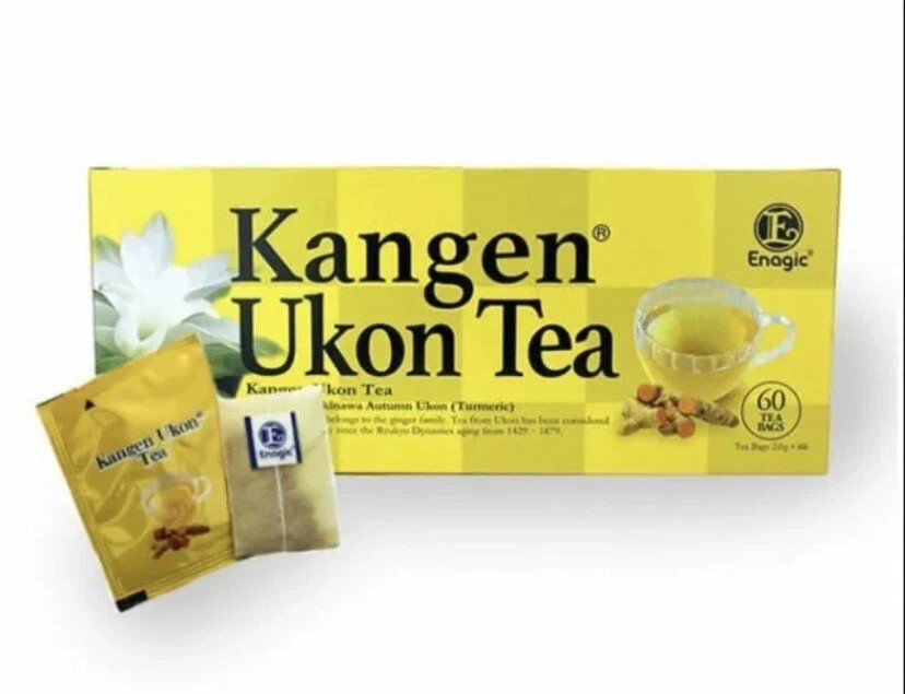 Enagic Kangen Ukon Tea 60包入り ＊9バッグ 3Box Enagic Kangen Ukon Tea Organic Tumeric for Immune Health