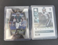 Panini Select & Chronicles DeVonta Smith Eagles Rookie 2021 2 Card Lot