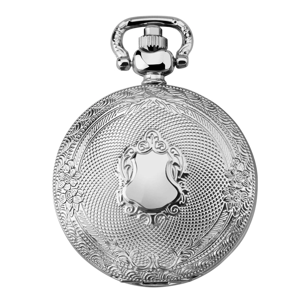 Reloj Bolsillo Sekonda Clásico 42mm Plateado con Cadena Modelo 3798 PVP £59.99