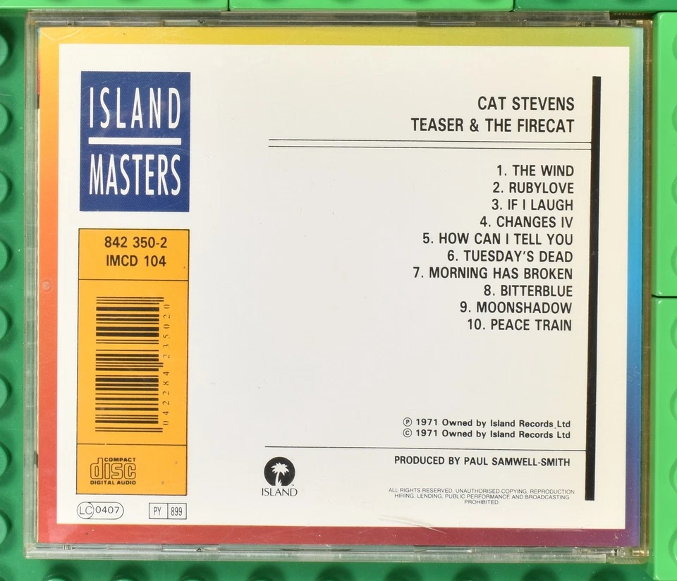 Cat Stevens - Teaser & the Firecat - Island Masters - CD - Bild 2 von 4
