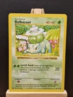 Pokemon TCG 1999 WOTC Shadowless Base Set Bulbasaur 044/102 - Near Mint