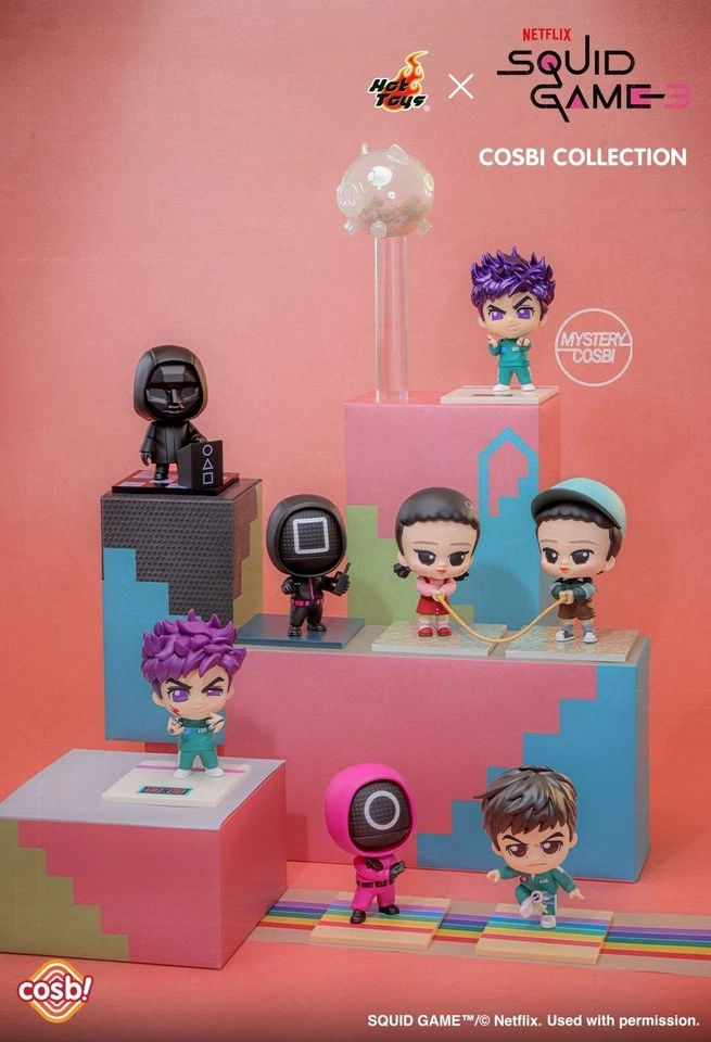Hot Toys x Netflix CBX299 SQUID GAME 3 (Series 2) Cosbi Full box (Case of 8pcs.) - Image 3 of 4