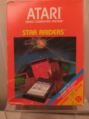 - Atari 2600 - 1982 - BIG BOX - STAR RAIDERS - NEW - UNUSED - - 