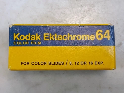 KODAK Ektachrome 64 Color Slide Roll Film ER 127 Expired Unopened. RARE