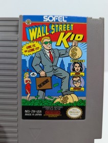 Wall Street Kid NES Nintendo Entertainment System Authentic Tested Working
