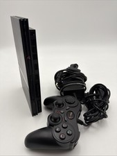 Sony PlayStation 2 Slim Console - Controller SCPH-75001 - NO AV CORD - TESTED