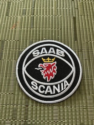    Saab car company iron on patch