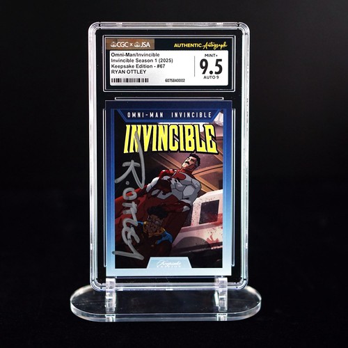OMNI-MAN / INVINCIBLE #67 CGC 9.5 ✍️ SIGNED RYAN OTTLEY KEEPSAKE EDITION 2025