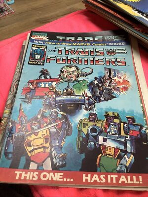 Extremely Rare The Transformers Comic No 77