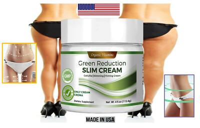 Anti Cellulite Fat Burning Cream Skin Firming, Slimming Legs & Thighs Organic v