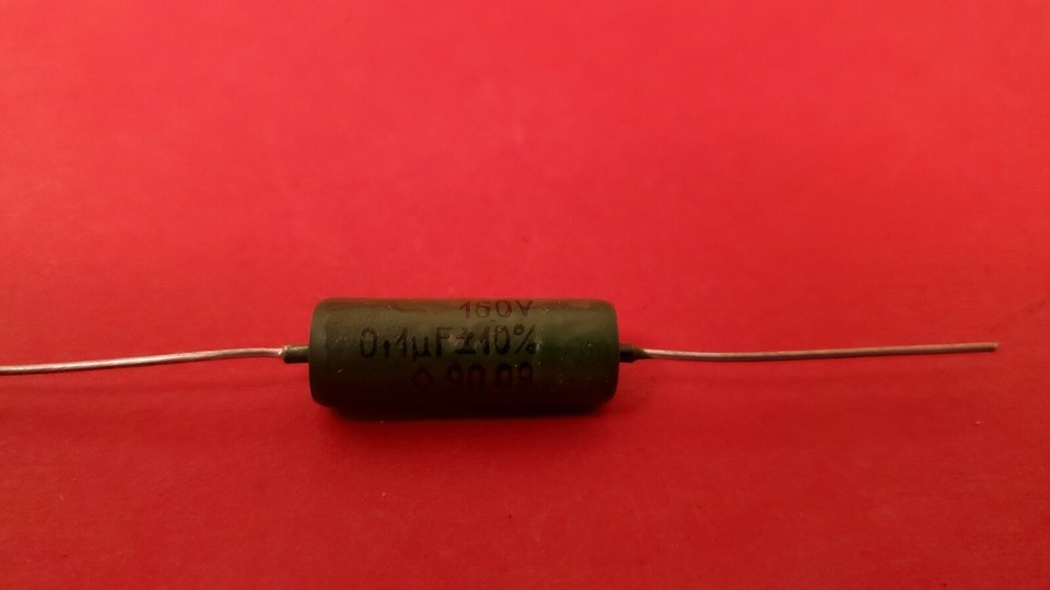 Lot De 4 Condensateurs Audio K42Y-2 – 0,1uF 250V – URSS PIO – Neufs (ouvert)