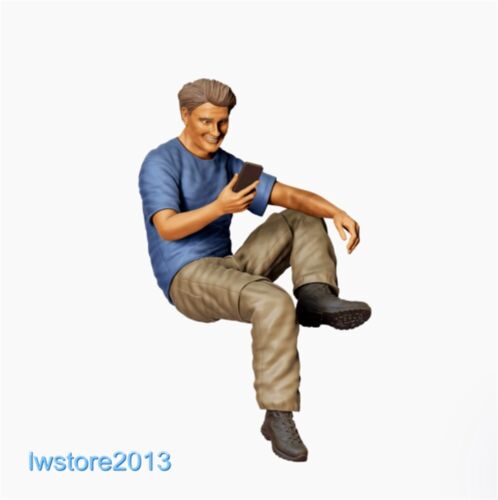 1/64 1/87 1/43 1/18 1/24 Vaquero Hombre Niña Escena Miniaturas Figuras Modelo Para Coches - Imagen 3 de 6
