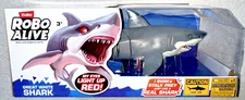 ZURU ROBO ALIVE GREAT WHITE SHARK EYES LIGHT UP RED  **NEW RELEASE**
