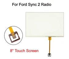 Touch Screen Digitizer Glass Replacement for SYNC 2 Ford Car Radio 8" Navigation
