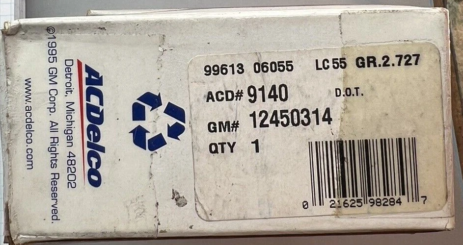 Fog Light Bulb Front ACDelco 9140 - Image 3 of 4