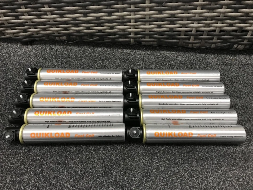 10 QUIKLOAD FUEL CELLS FOR PASLODE IM350 GAS NAILERS GREAT PRICE