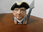 Vintage Royal Doulton GUARDSMAN D6575 4" Toby Mug --1962-- Made in England