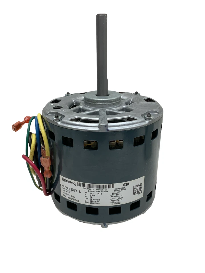 GENTEQ 1/3 HP 5KCP39LG BLOWER MOTOR 200-230V 950 RPM 1PH