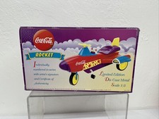 Limited Edition COCA COLA DIE-CAST METAL ROCKET PEDAL CAR - Scale 1:3