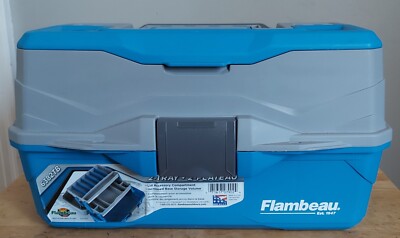 flambeau 2-tray tackle box Flambeau Classic 2-Tray Tackle Box
