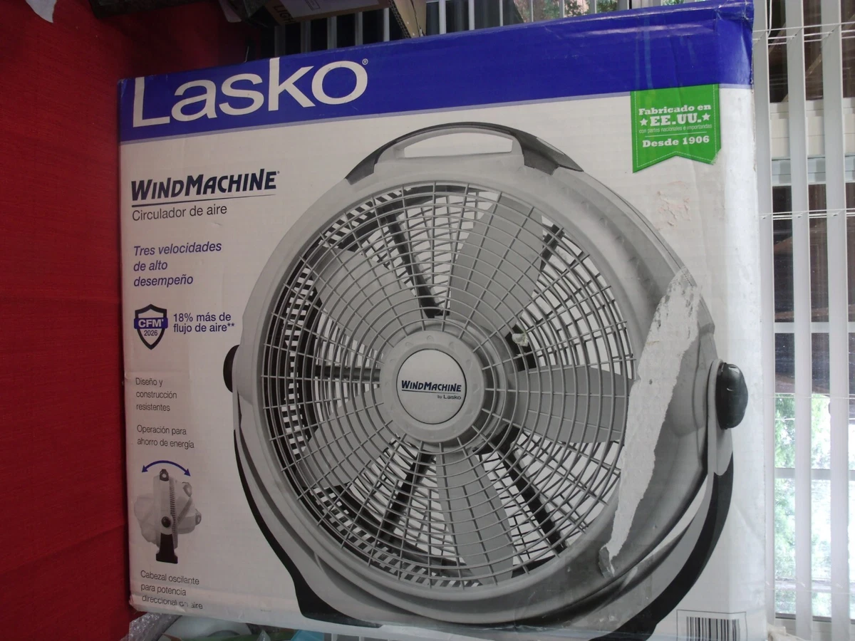 Lasko A20301 20u0026#034; Air Circulator Wind Machine - Gray 46013454959 | eBay