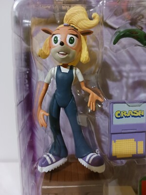 Crash Bandicoot, Coco Bandicoot Action Figure, 1998 ReSaurous