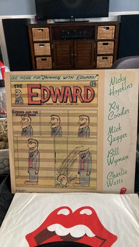 Rolling Stones w/ Ry Cooder"Jamming With Edward!" 1st 1972 PRC Pressing VG+/EX