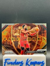 2023-24 Prizm Basketball *FIREWORKS* Insert DONOVAN MITCHELL #18~CAVALIERS