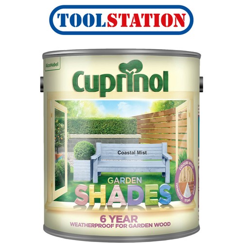 Cuprinol Garden Shades Exterior Paint 2.5L Coastal Mist 5010212557471