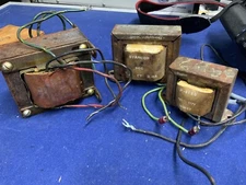 LOT OF 3 OLDER TRANSFORMERS TRIAD F-24U - STANCOR P-8357 & P-8180